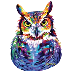 Great Horned Owl T-Shirt