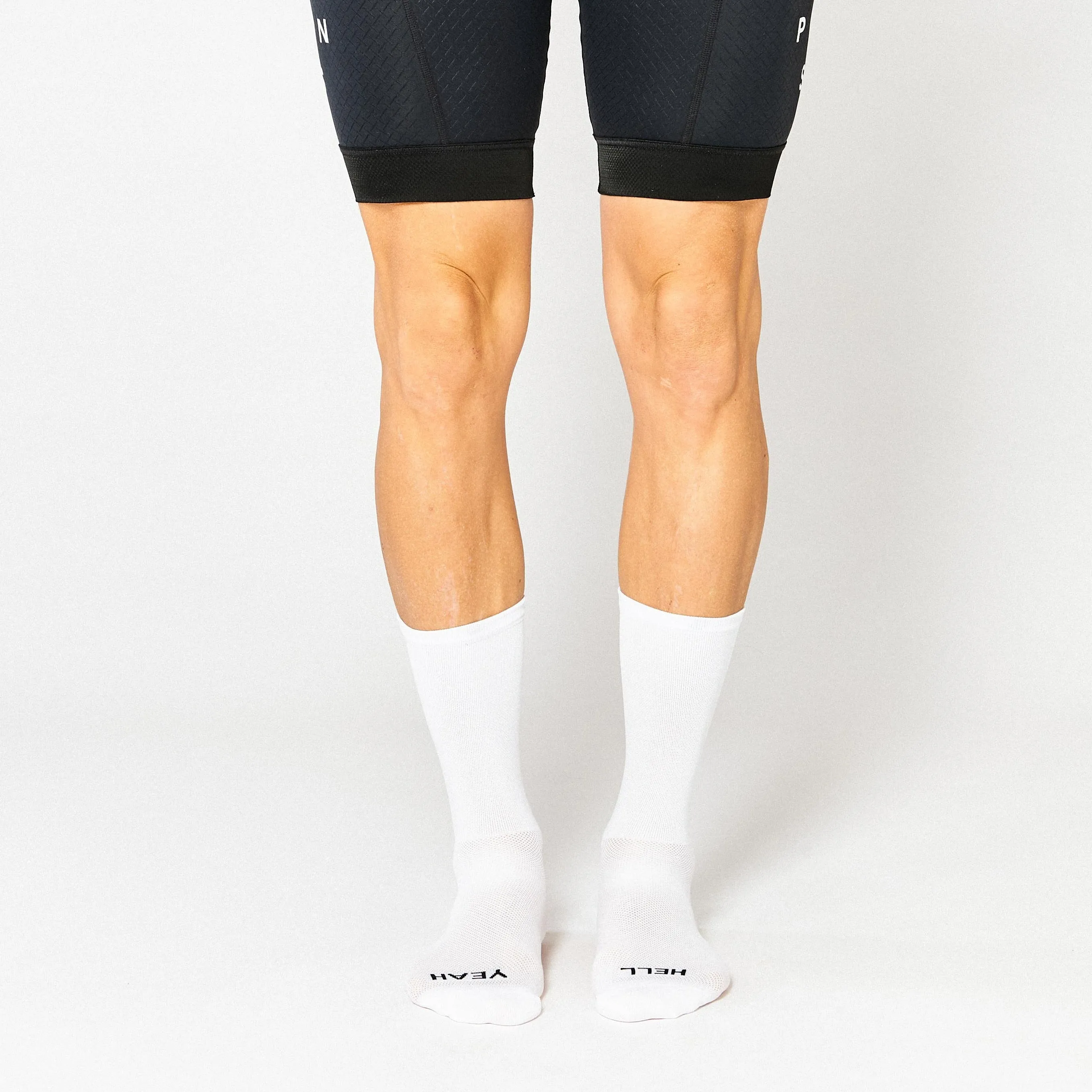 Hell Yeah 1.0 Socks - White