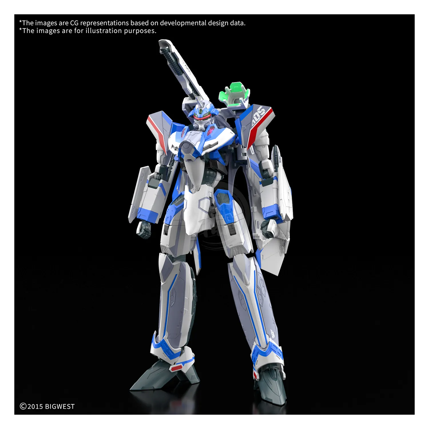 HG VF-31J Siegfried [Hayate Immelmann Custom] [Deluxe Set] [Preorder Q3 2025]