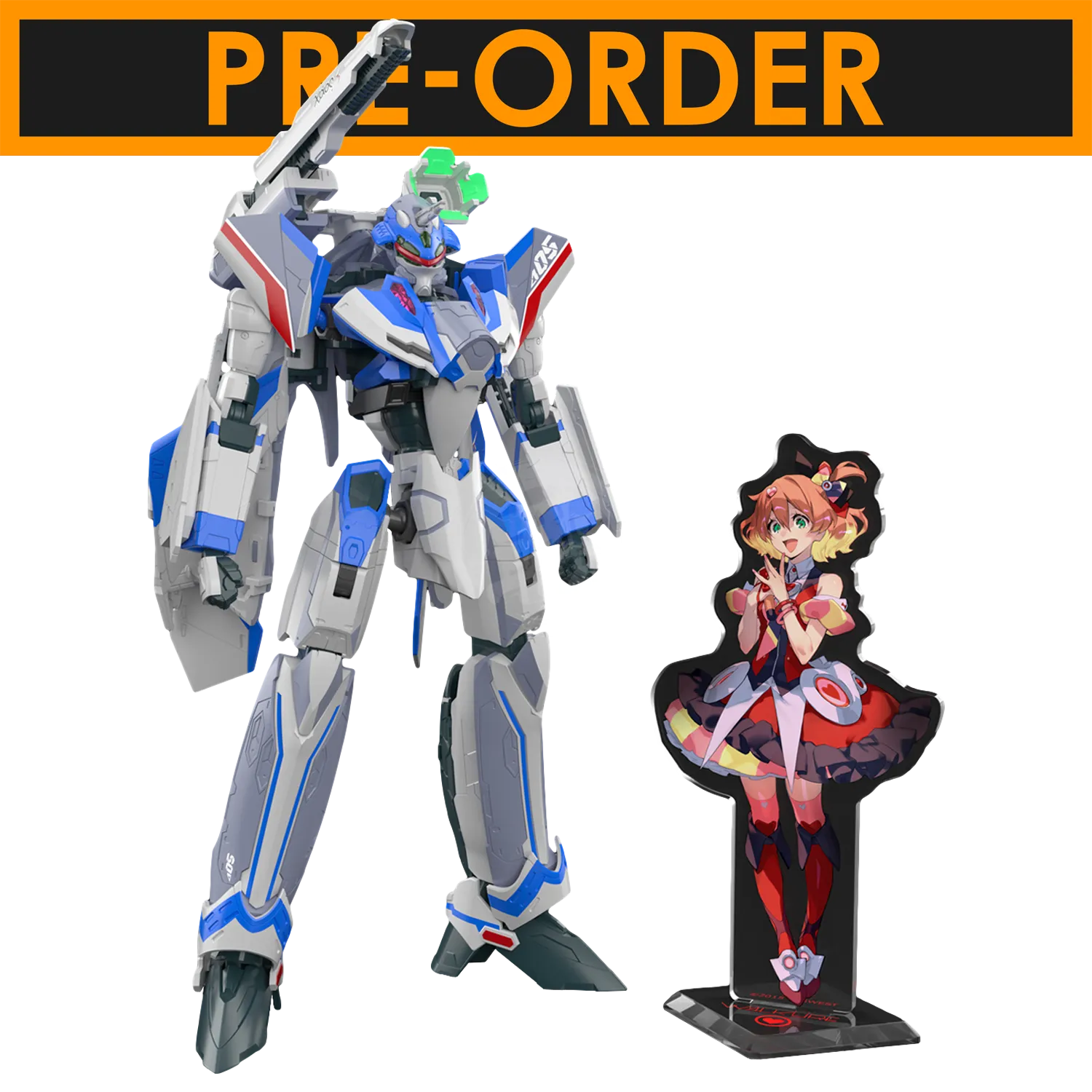 HG VF-31J Siegfried [Hayate Immelmann Custom] [Deluxe Set] [Preorder Q3 2025]