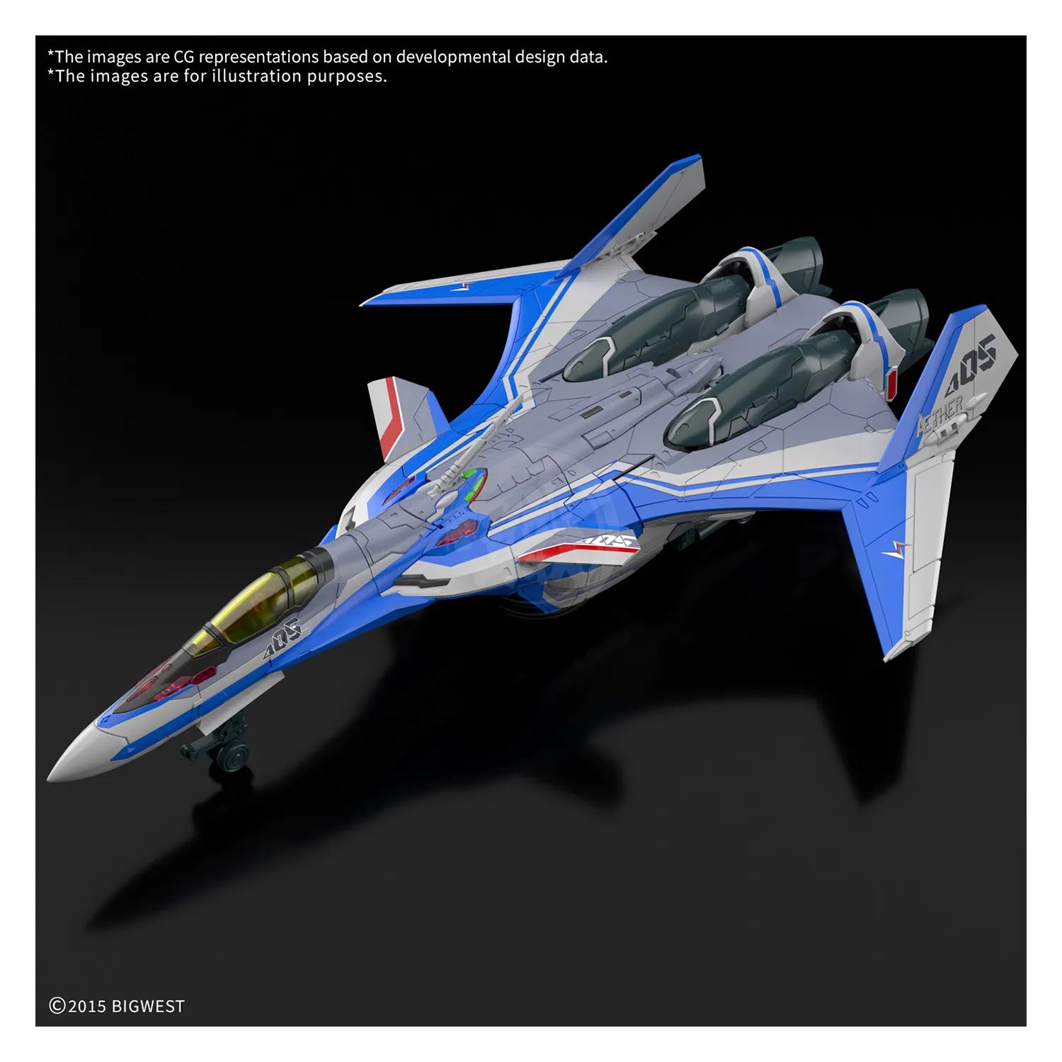 HG VF-31J Siegfried [Hayate Immelmann Custom] [Deluxe Set] [Preorder Q3 2025]