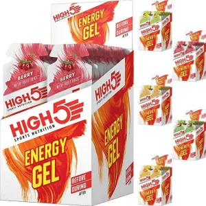 High 5 Energy Gels Box
