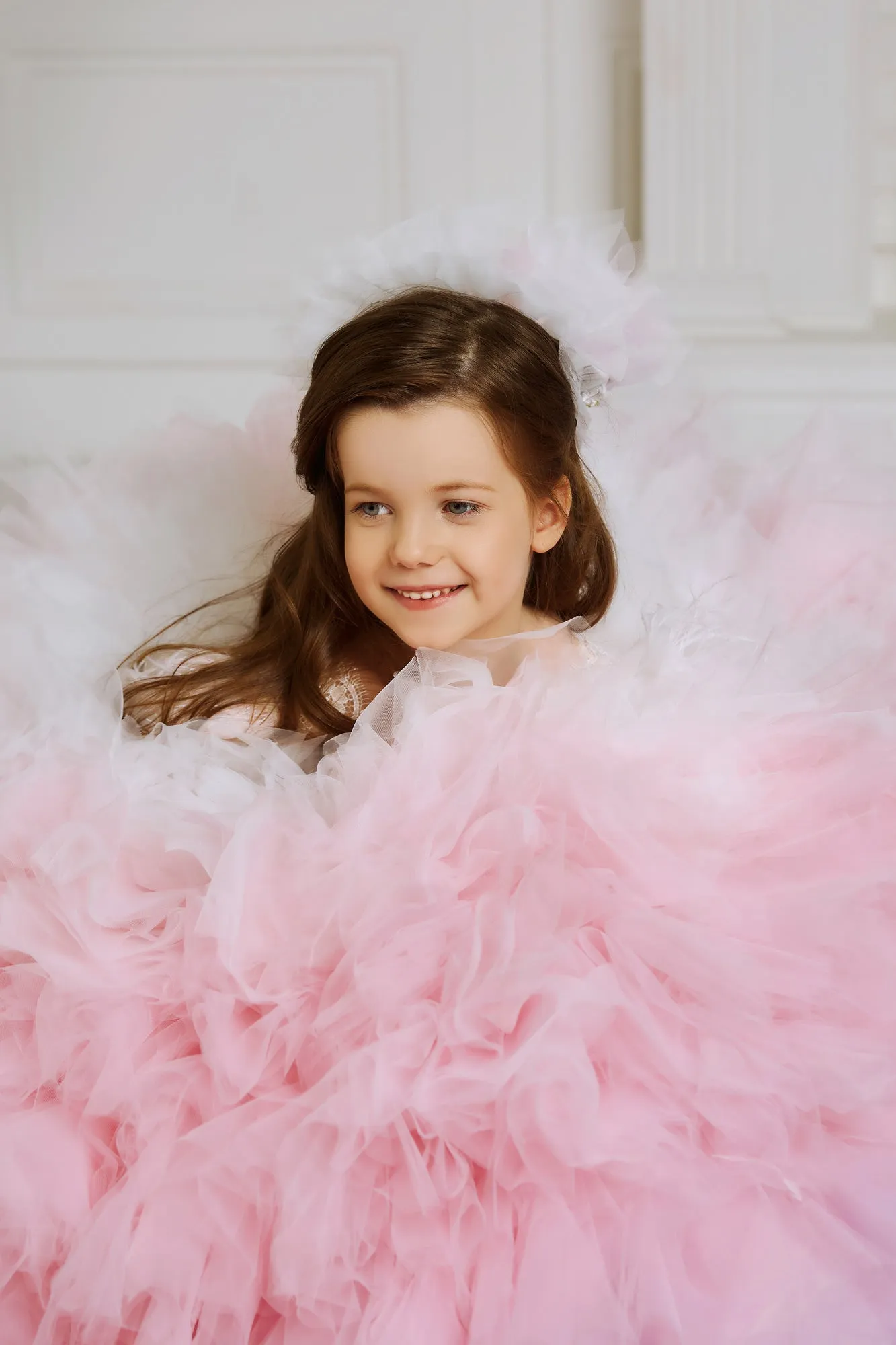 High End Cotton Candy Dress for Children Photography Prop and Birthdays