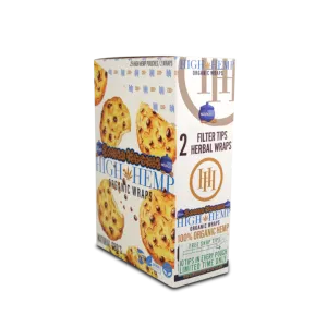 High Hemp Organic Wraps - Various Flavors - (25 Packs Per Display)