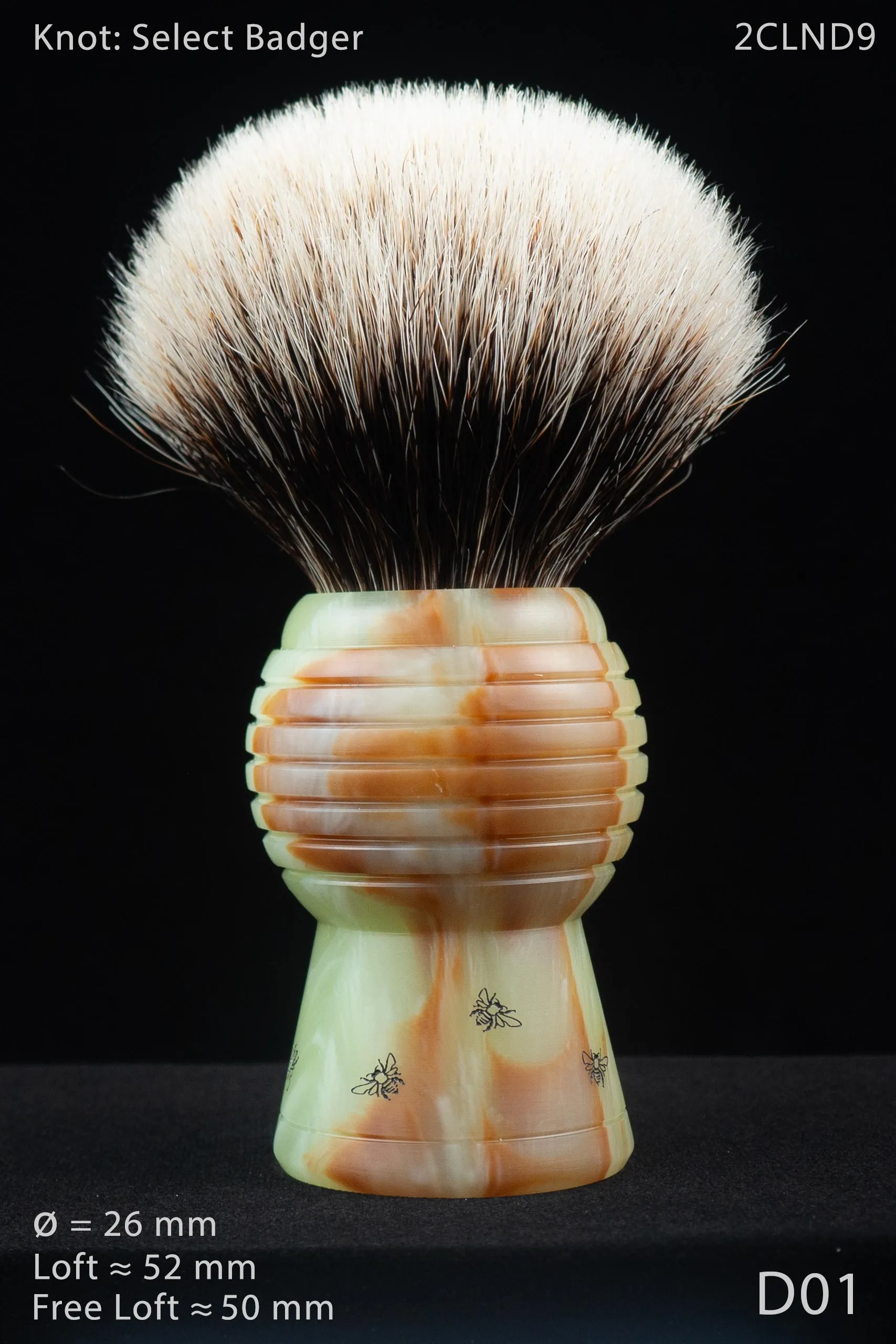 High-rise Beehive 26 mm Jade