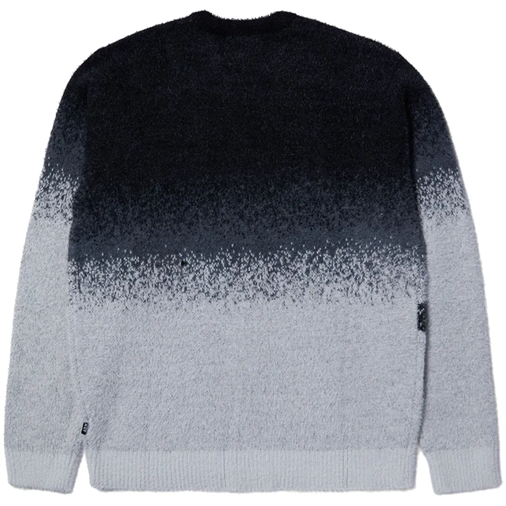 HUF Horizon Mohair Crewneck Sweater Charcoal