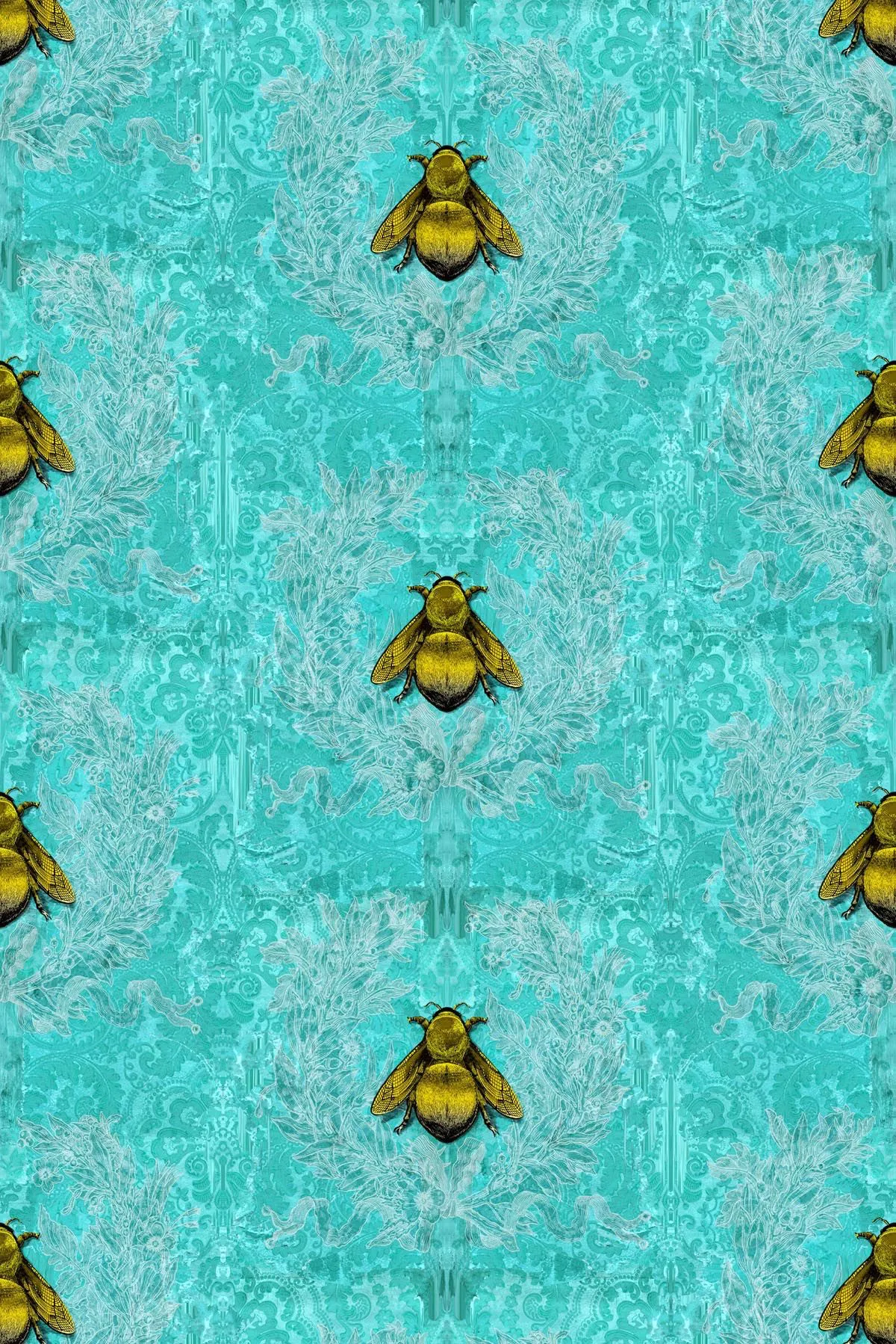 imperial apiary wallpaper
