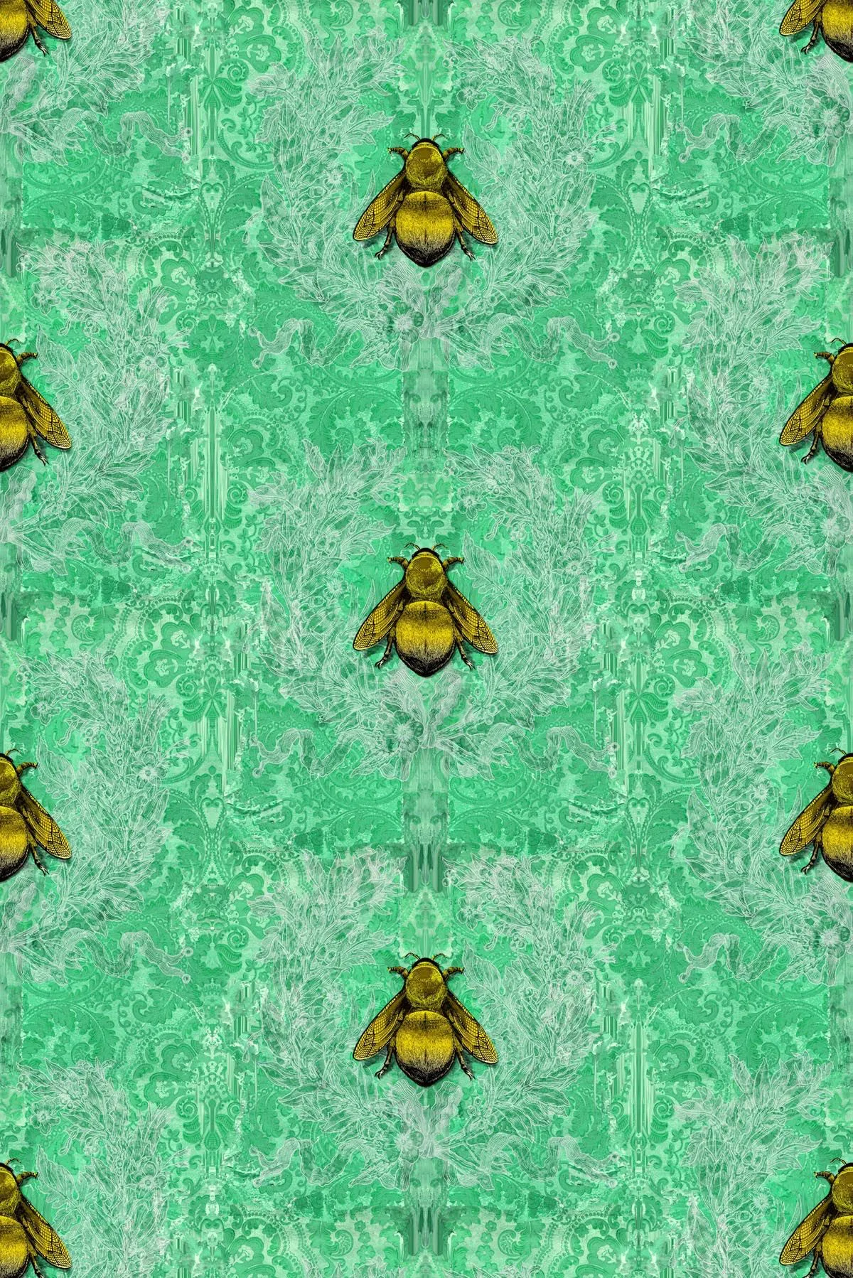 imperial apiary wallpaper