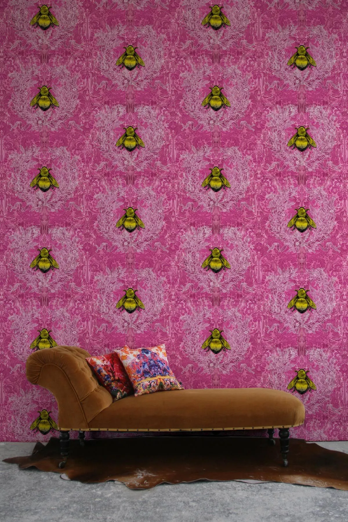 imperial apiary wallpaper