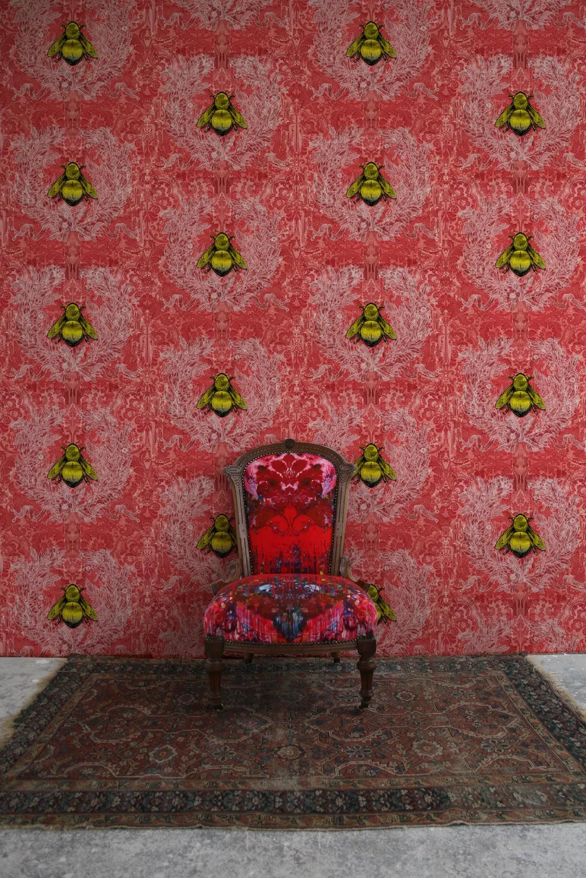 imperial apiary wallpaper