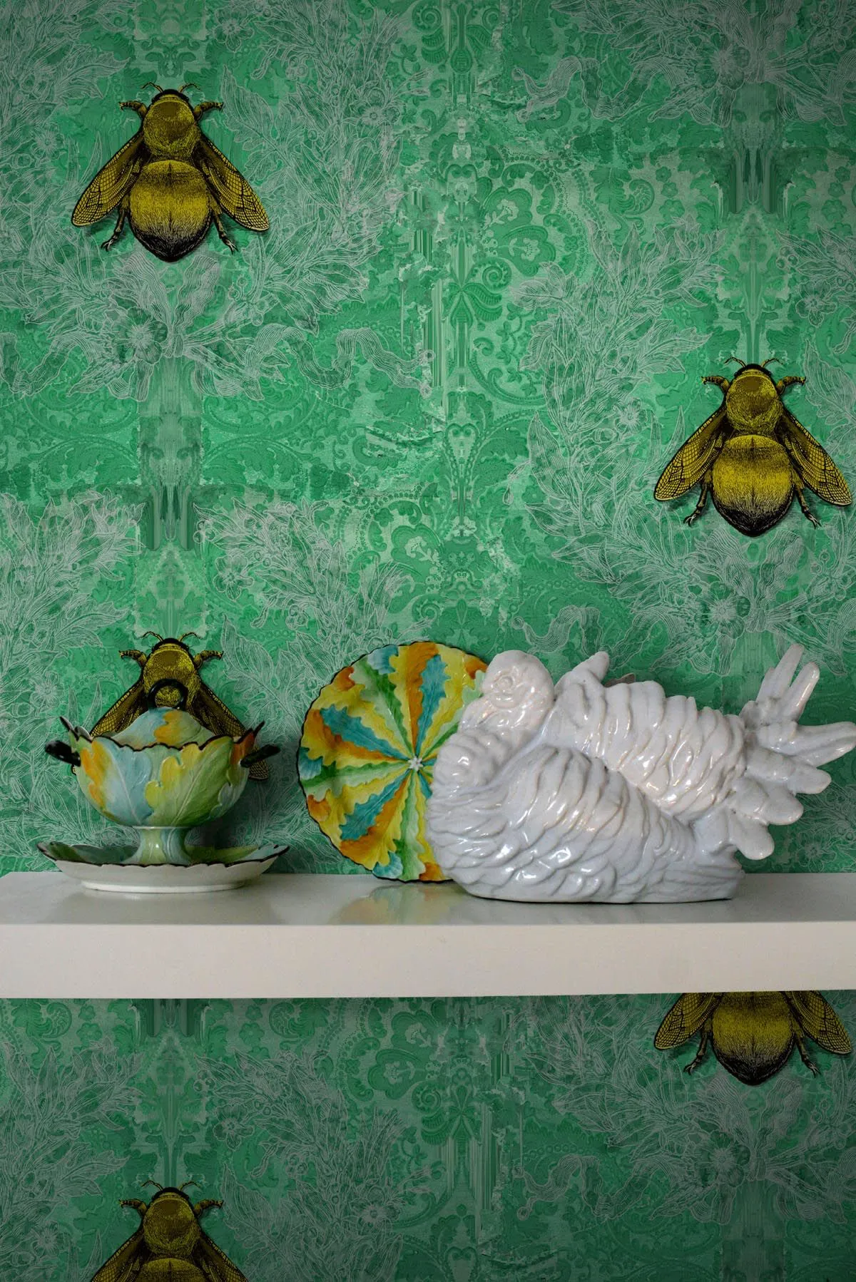 imperial apiary wallpaper