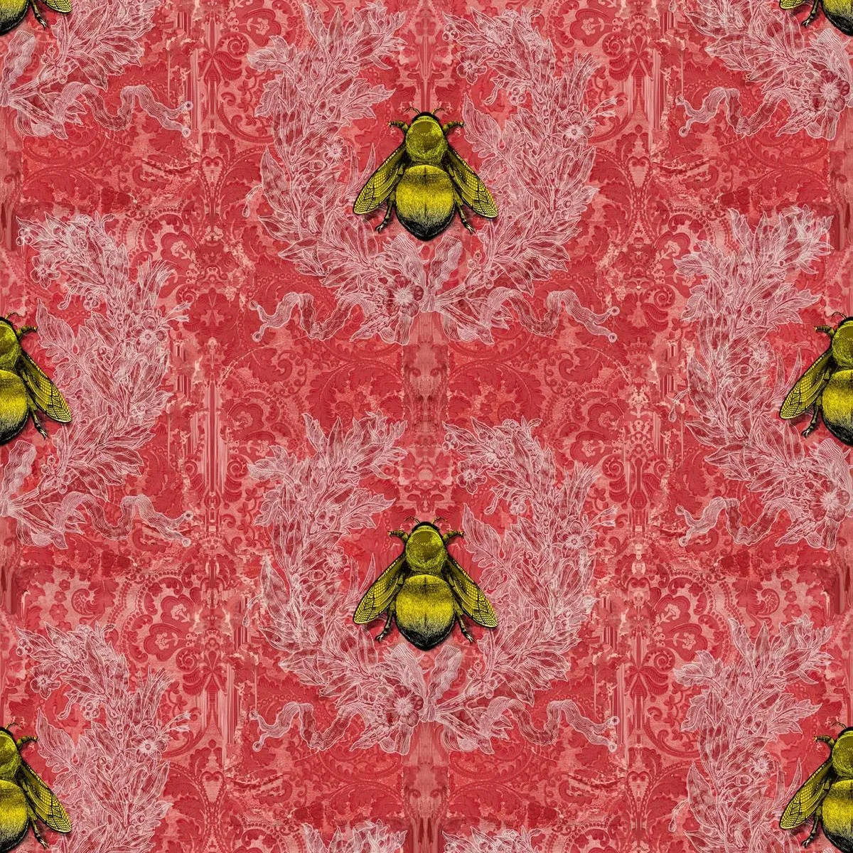 imperial apiary wallpaper