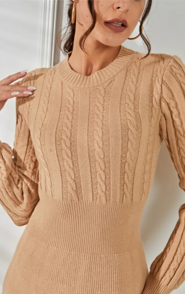 Isarra Knit Sweater Dress