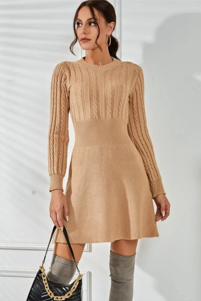 Isarra Knit Sweater Dress