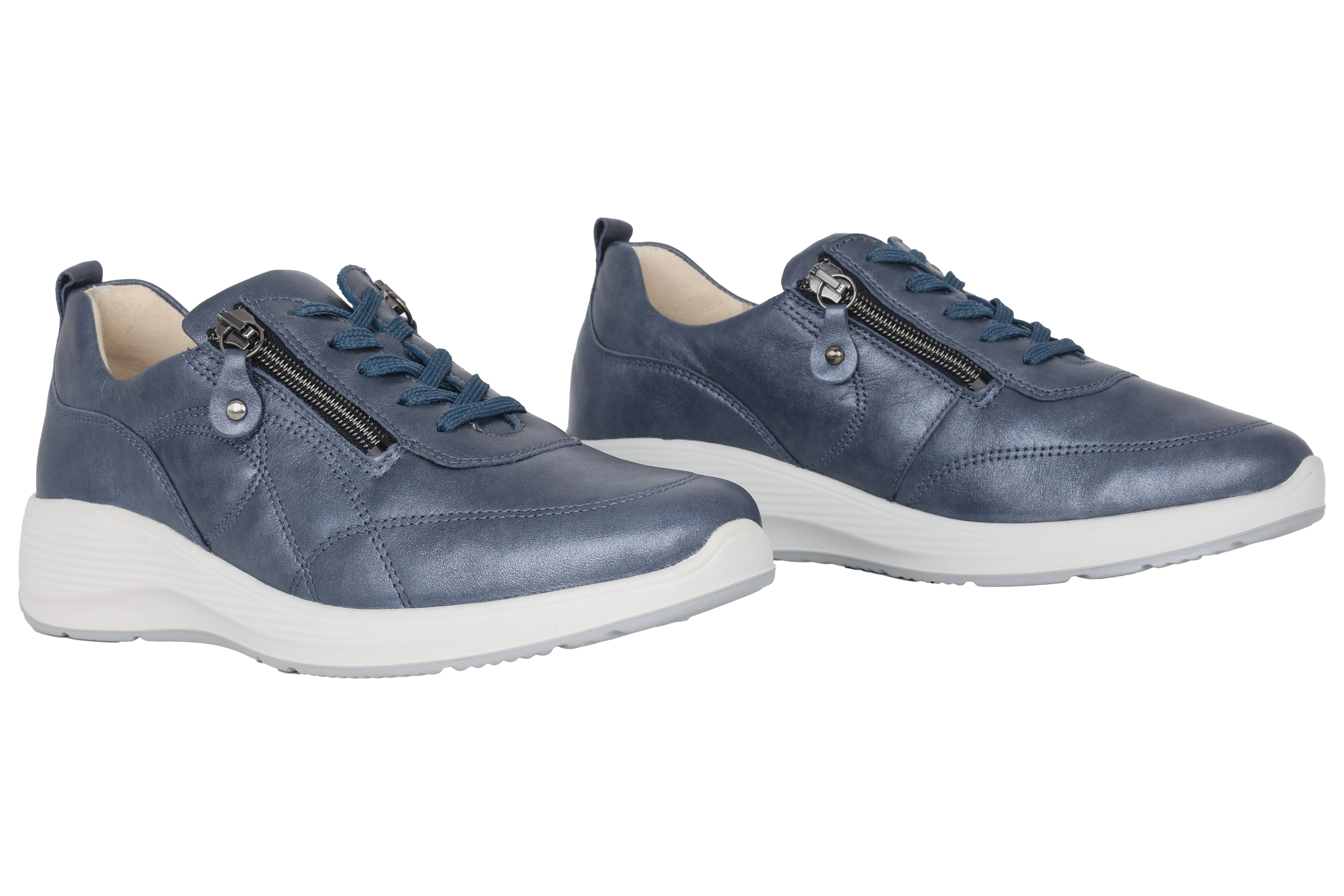 'Kalea' women's very wide fit (K) sneakers - blue