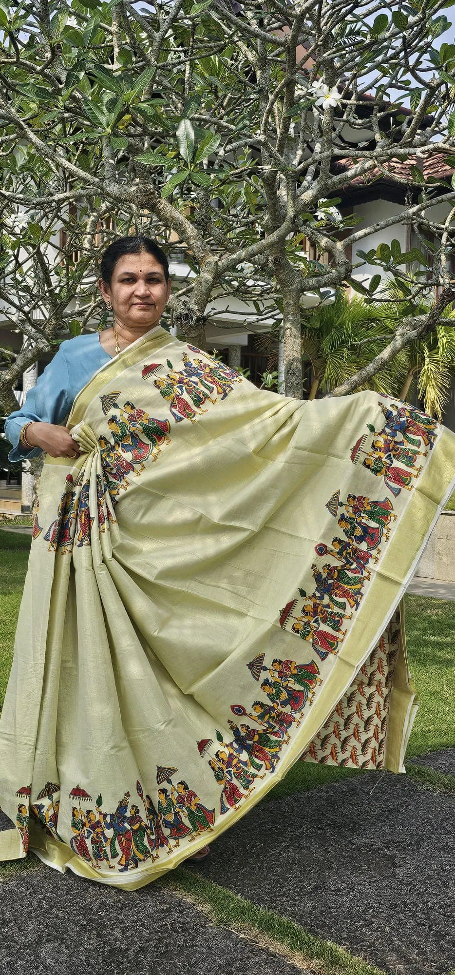 KR011424005 - Kerala Cotton Silk