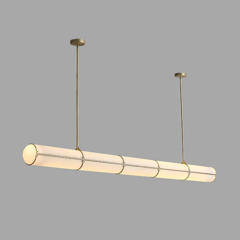 LED linear pendant chandelier