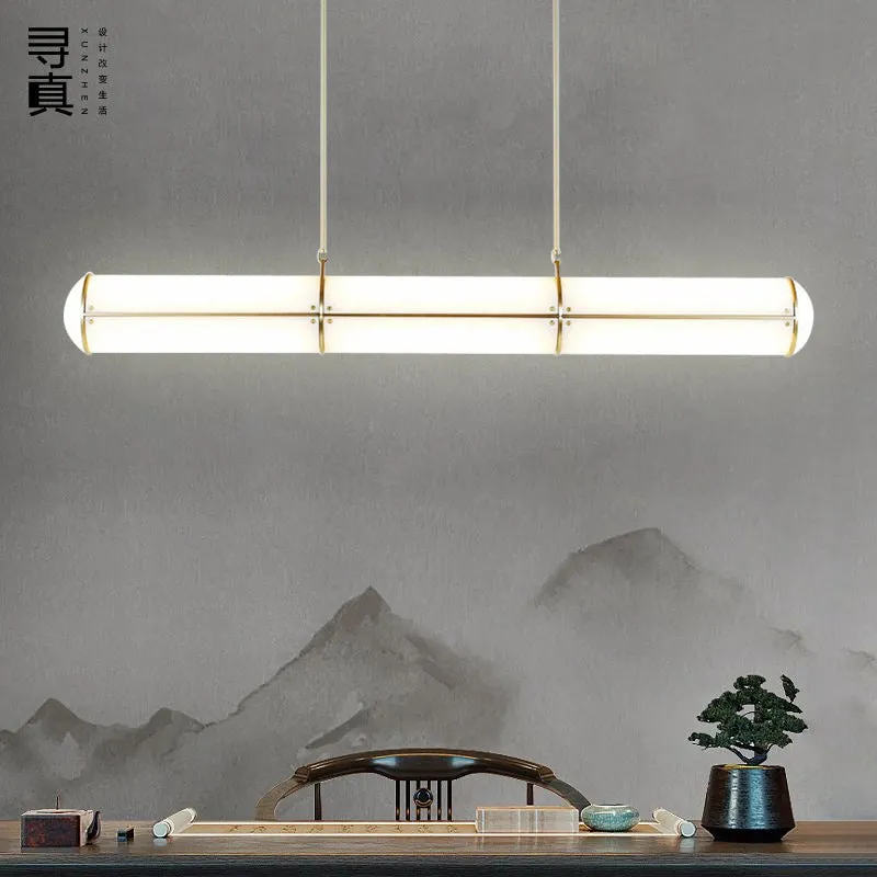 LED linear pendant chandelier
