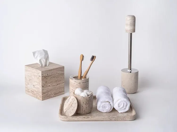 Less is More Cotton Ball Container