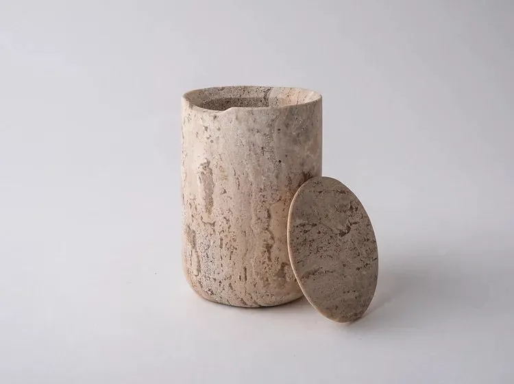 Less is More Q-Tips Container