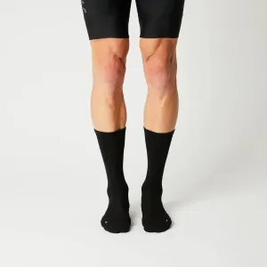 Light Merino Silk Socks - Black