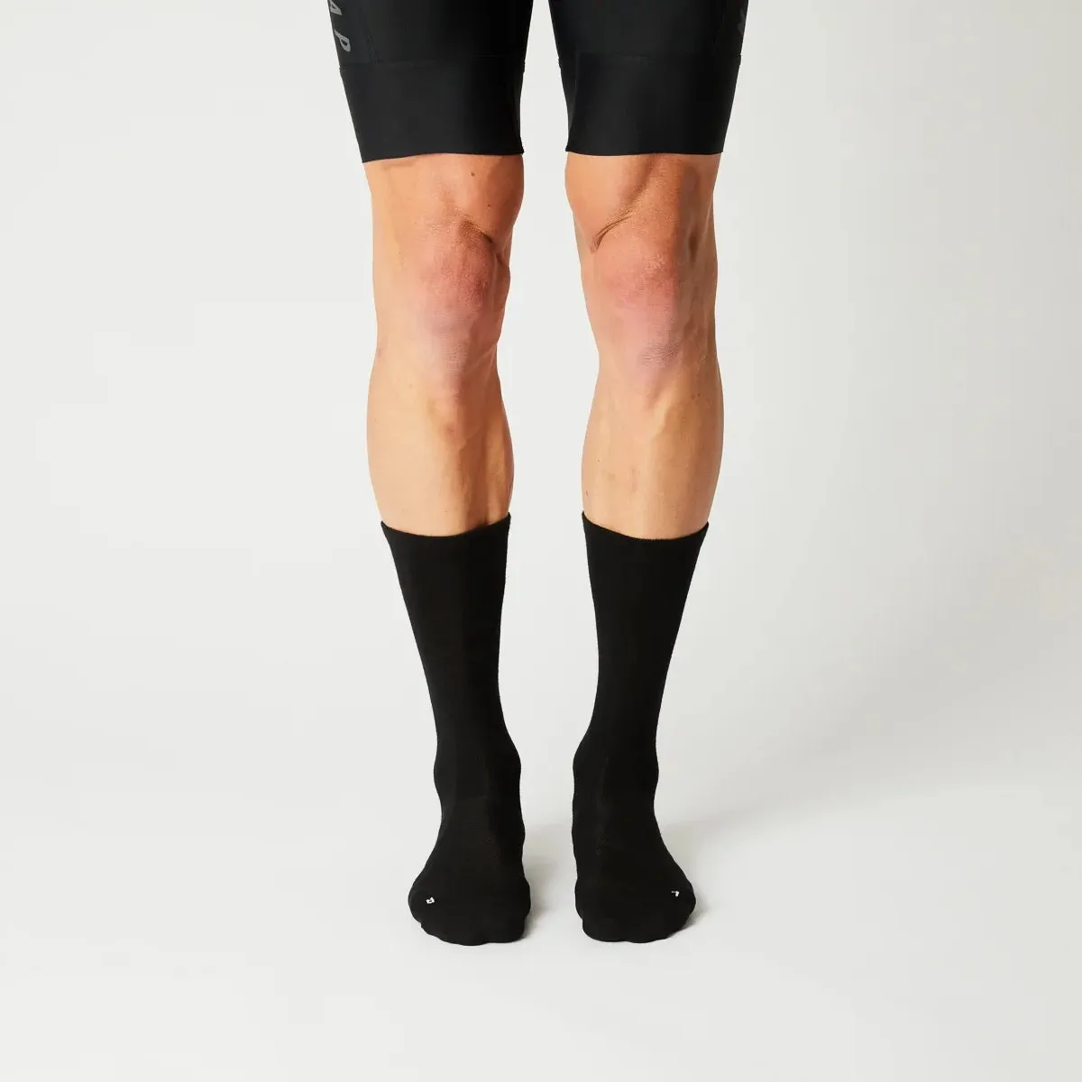 Light Merino Silk Socks - Black