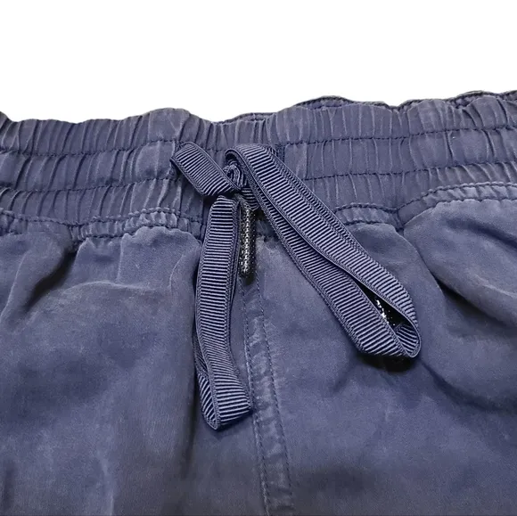Lululemon Varsity Short Women Drawstring Purple High Rise Pockets Running Tencel