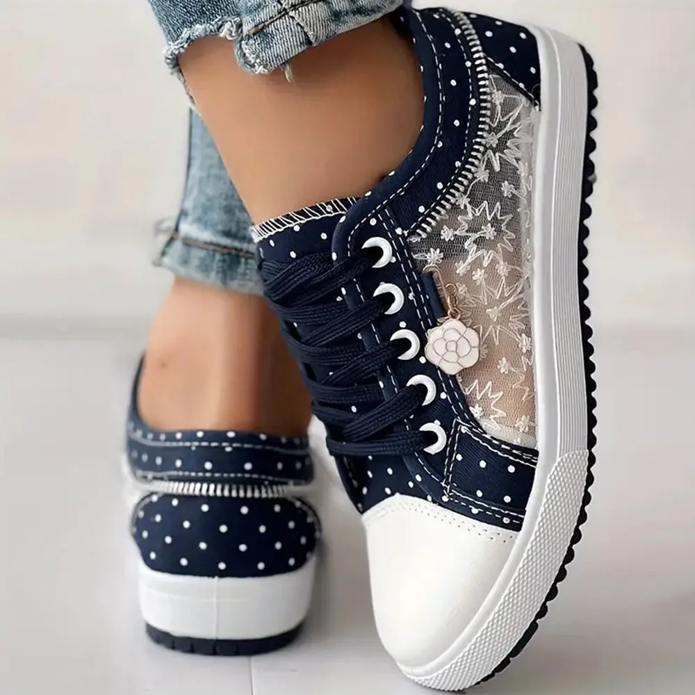 Luna™ - Stylish Lace-Up Sneakers