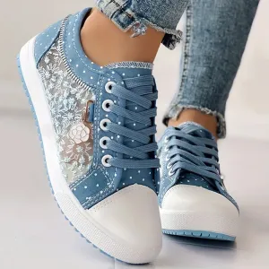 Luna™ - Stylish Lace-Up Sneakers