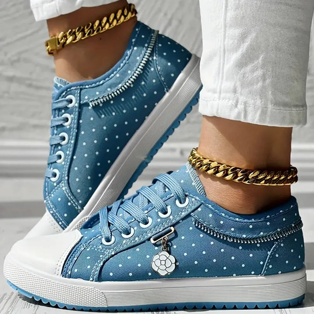 Luna™ - Stylish Lace-Up Sneakers