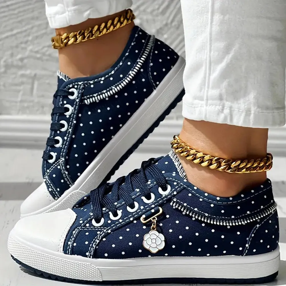 Luna™ - Stylish Lace-Up Sneakers