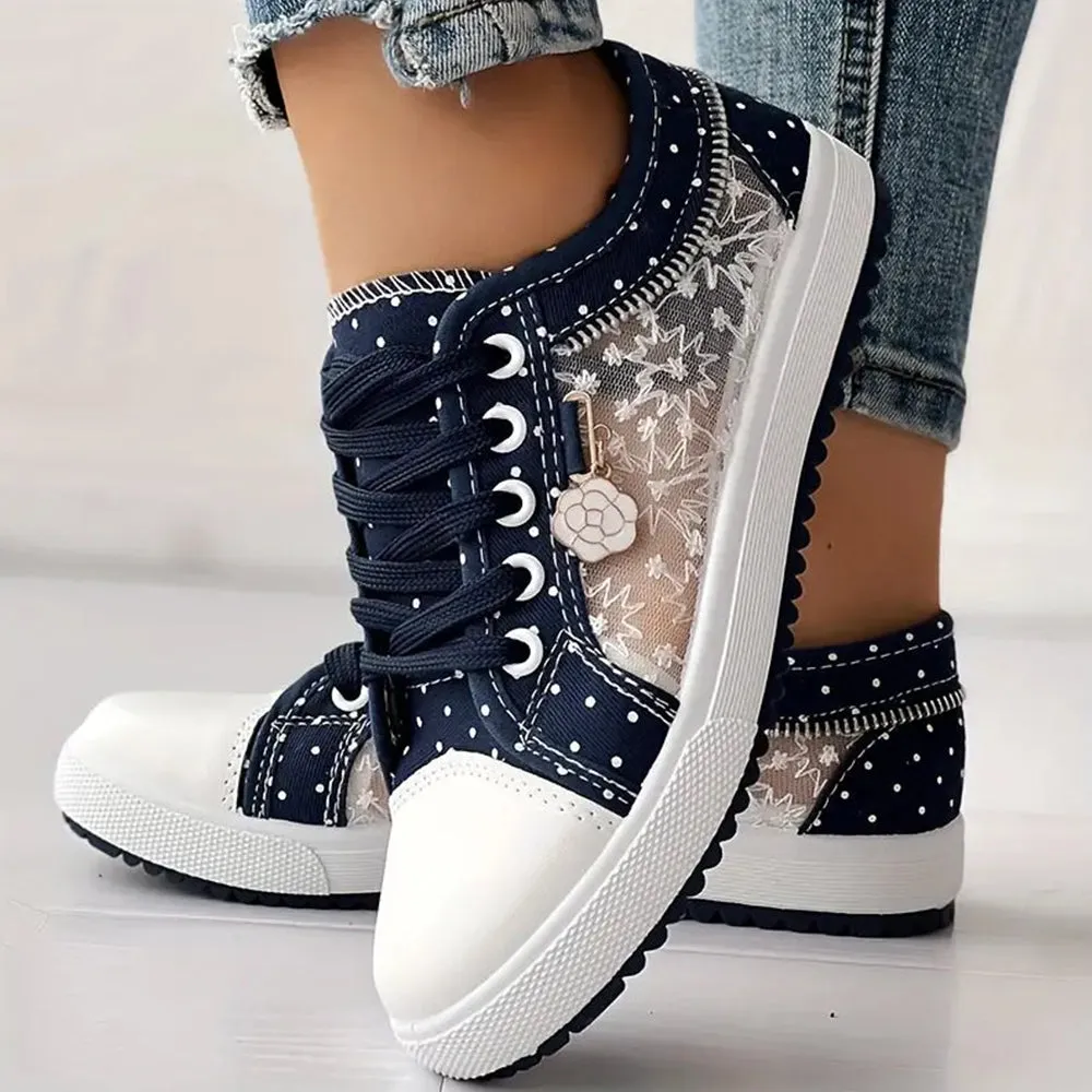 Luna™ - Stylish Lace-Up Sneakers