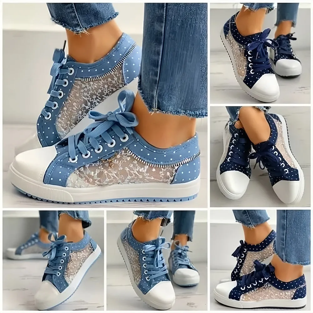 Luna™ - Stylish Lace-Up Sneakers