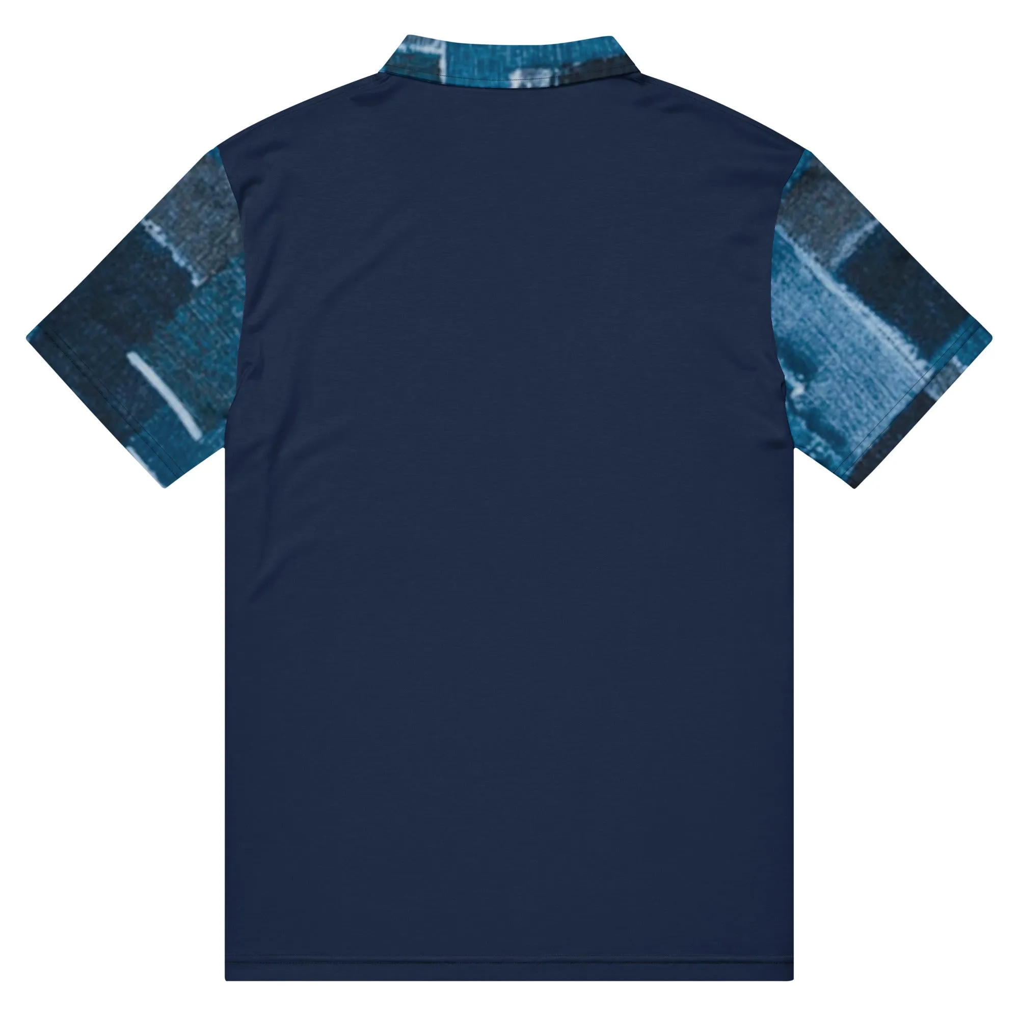 Maadish | Men’s slim fit multi denim polo