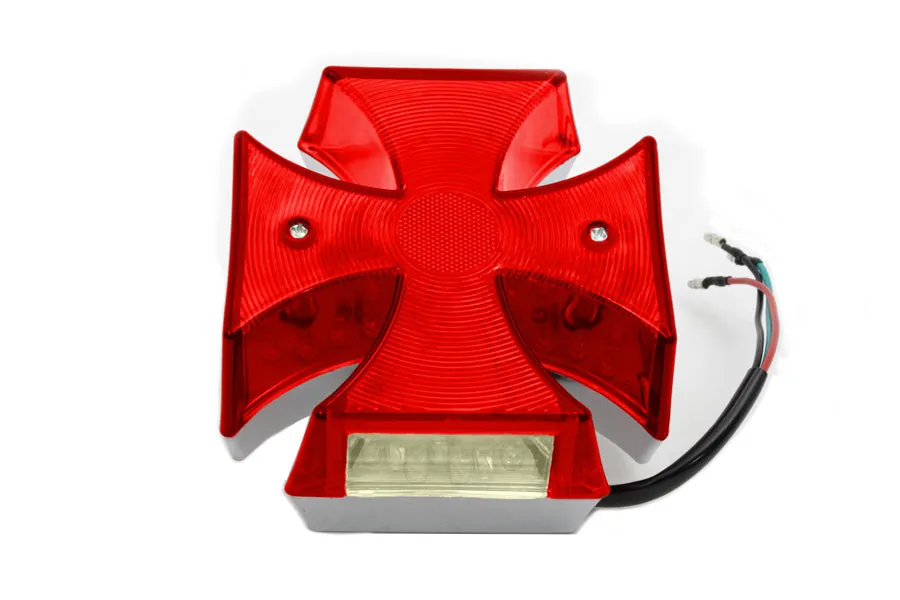 Maltese Cross Tail Light