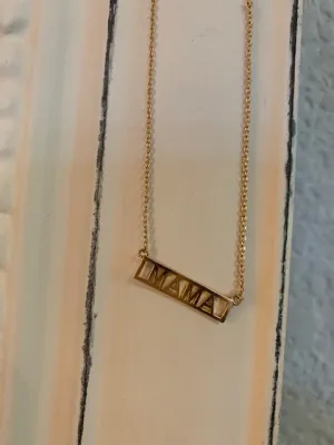 Mama Bar Necklace