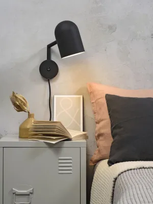 MARSEILLE Black Wall Light