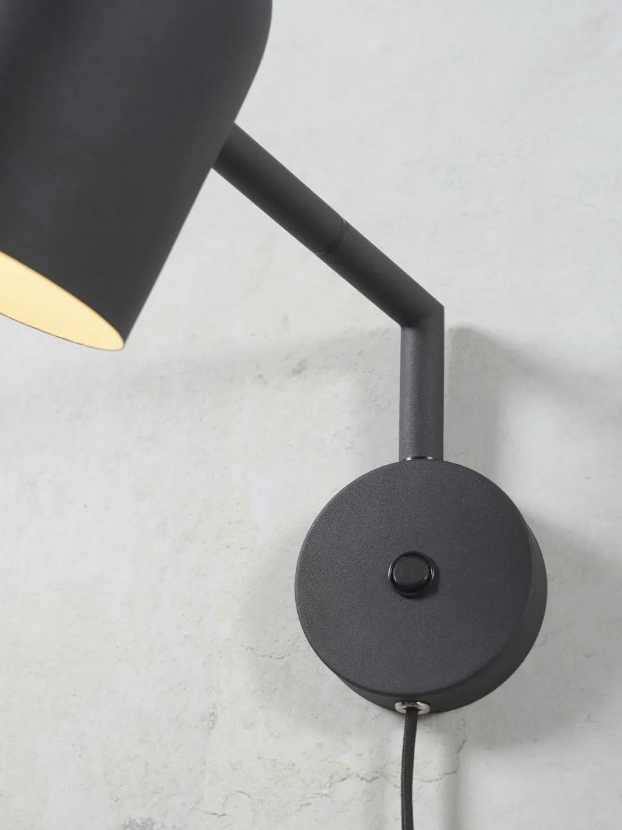 MARSEILLE Black Wall Light