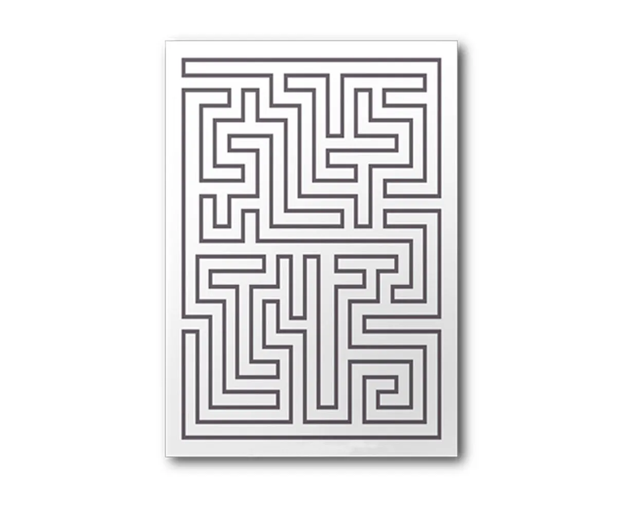 Maze Rug in Natural Wool Limited Edition