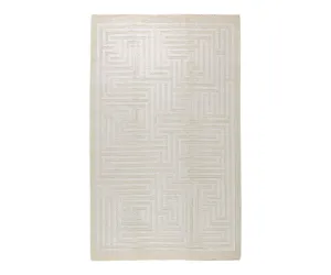 Maze Rug in Natural Wool Limited Edition