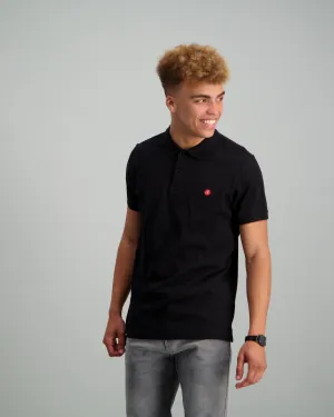 Men's Nu Black Black Basic Golfer - Black