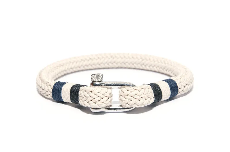 Men's Unique Nautical Bracelet White - 7FB-0142