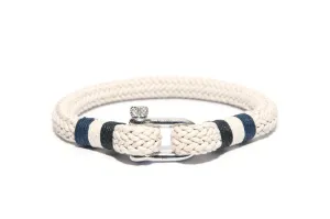 Men's Unique Nautical Bracelet White - 7FB-0142