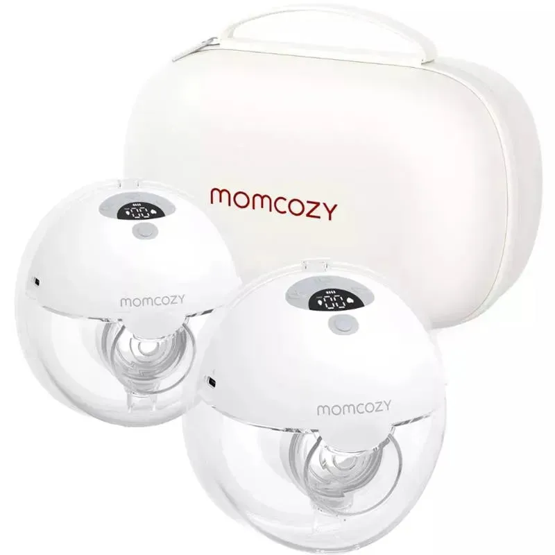 Momcozy - Conjunto de bomba tira-leite dupla M5 mãos-livres
