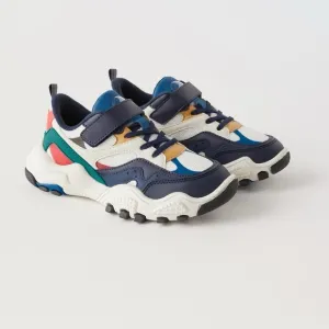 Multi-color sneakers
