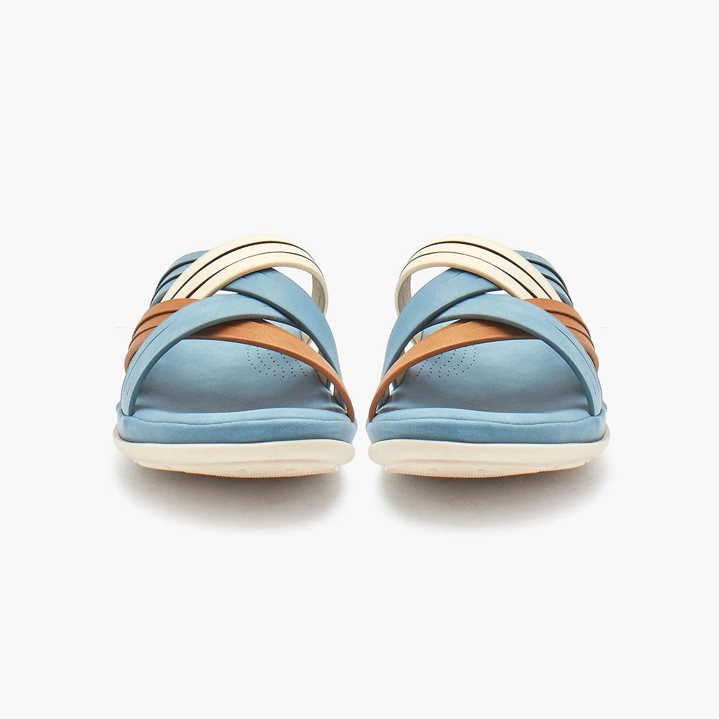 Multi Strap Compfy Women Slides
