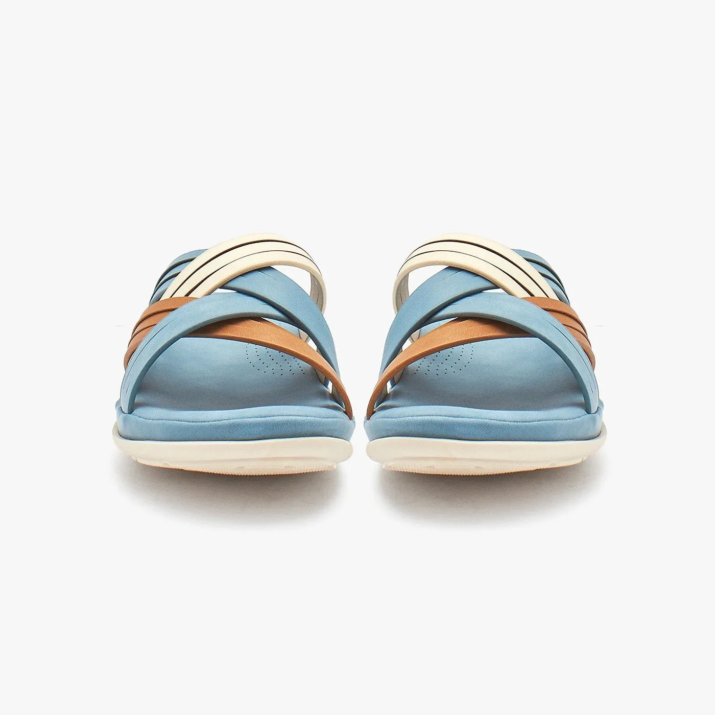 Multi Strap Compfy Women Slides