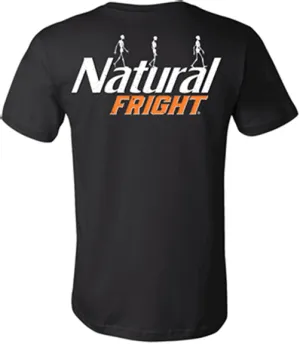 Natural Fright Backprint T Shirt