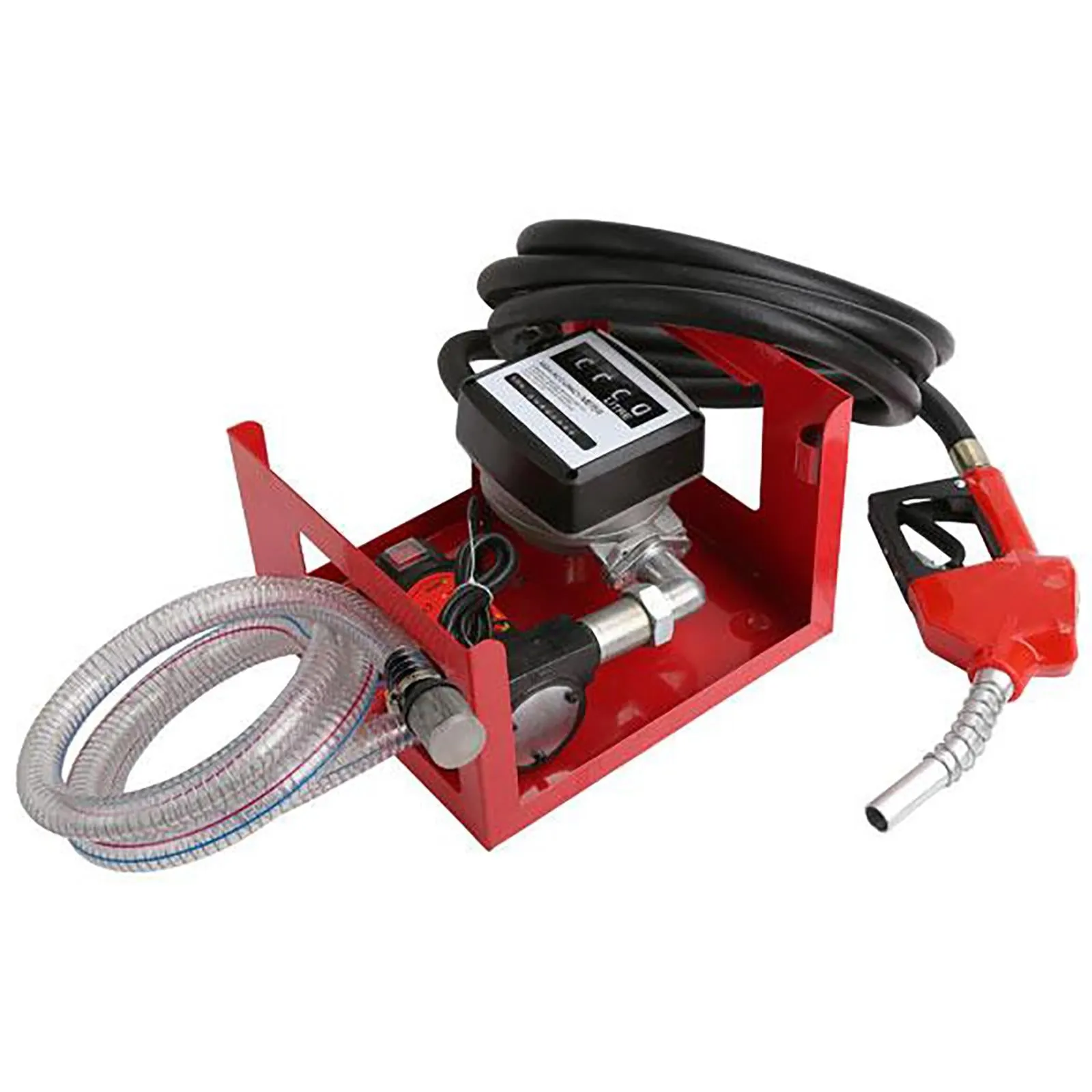 Neilsen Diesel Transfer Pump Dispenser Hose Nozzle Flow Metre Fuel Bio-Diesel