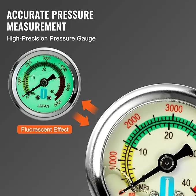 New VEVOR PCP Pump High Pressure Hand Pump 3 Stage Stirrup Pump Up to 4500PSI Retails $80 